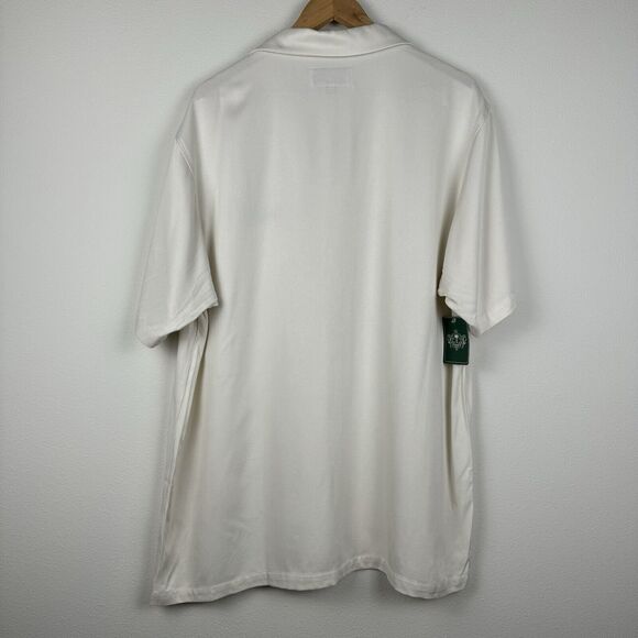 Bogey Boys Grit Button Up Rayon Stretch Shirt Men Large Beige Golf Macklemore - Picture 9 of 9